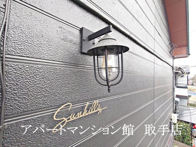 サンヒルズAのエントランス