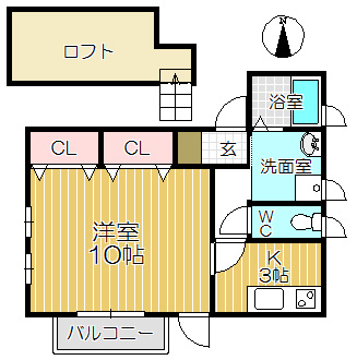 【間取り】 | Jコートななまつ(ジェイコートななまつ)