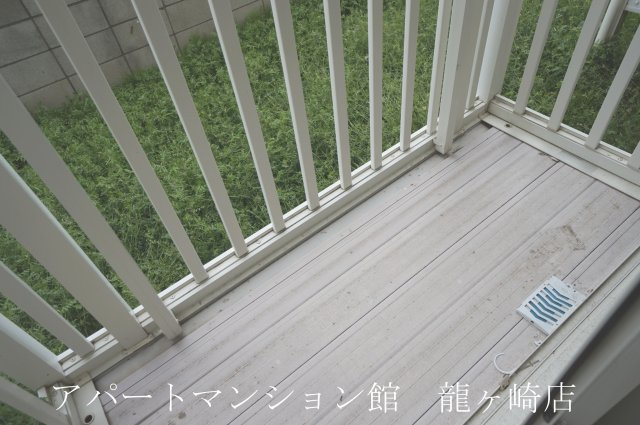 ウッディパレスフジⅡのバルコニー