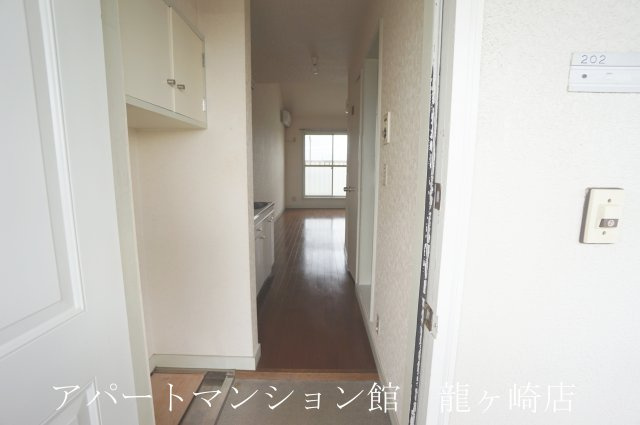 ウッディパレスフジⅡの玄関