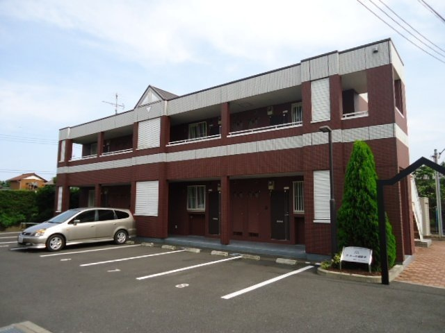 ラ・メール城脇の外観