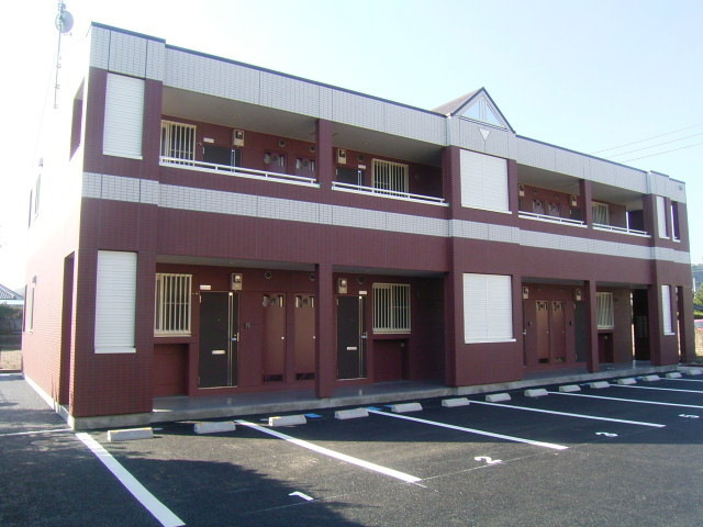 ラ・メール城脇の外観