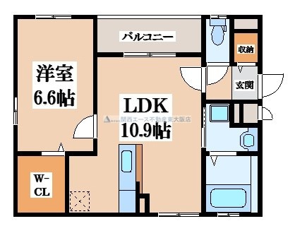 【間取り】 | ストリートアベニュー・Ｈ