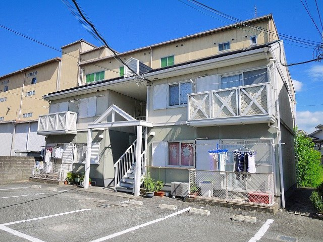 フレグランス山の辺Bの外観|外はこのようになっています