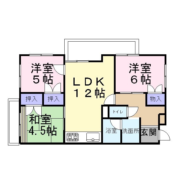 パロマアルディアの間取り