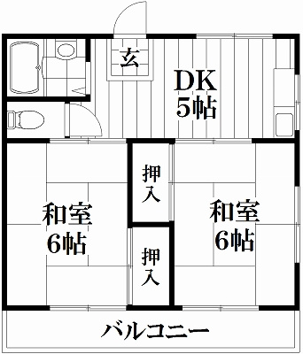 【間取り】 | マンション芝園