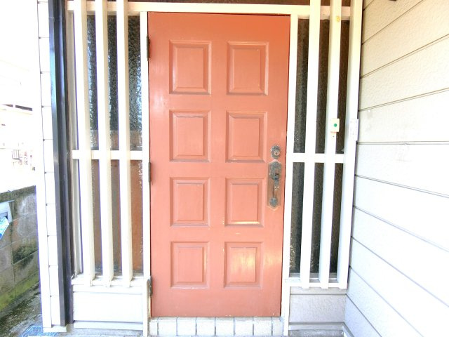 茂原市東郷K貸家の玄関