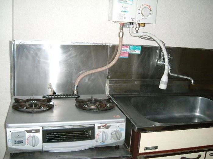 コーポだしやまのキッチン