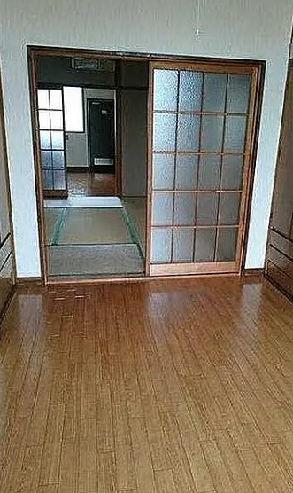 コーポだしやまの寝室