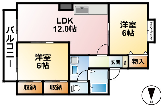 パストラルコートの間取り