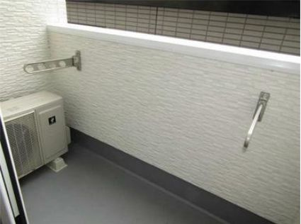 ヒューマンスクエア中ノ橋のバルコニー