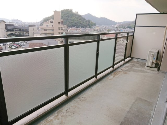 シルトクレーテ青山のバルコニー