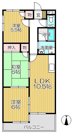 【間取り】 | ハーゲンベルグ立花
