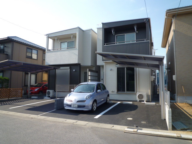 倉敷市新田の一戸建ての外観
