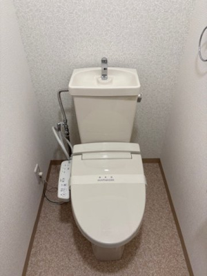 【トイレ】 | 本町プラザ | 落ち着いた色調のトイレです