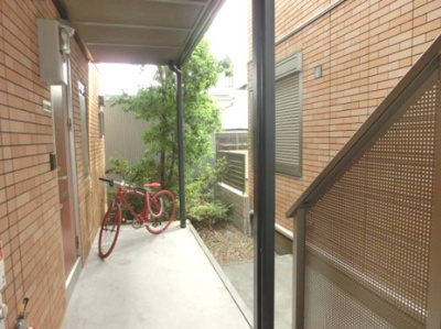 【その他共用部分】 | シャルムアベノ | 緑に、オシャレなレンガ調です！