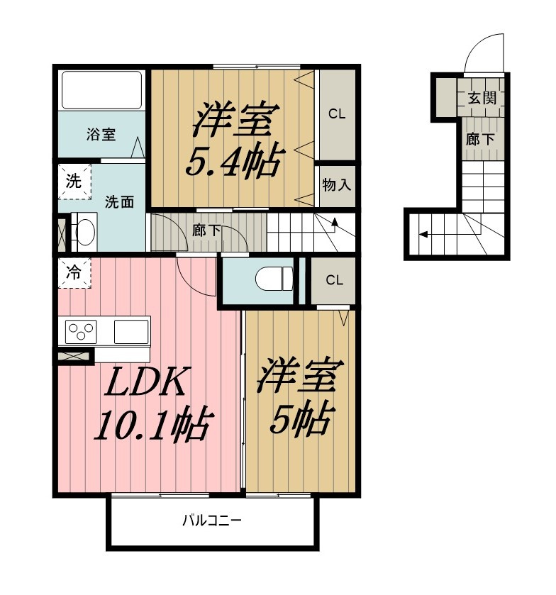 アン　リッシュの間取り