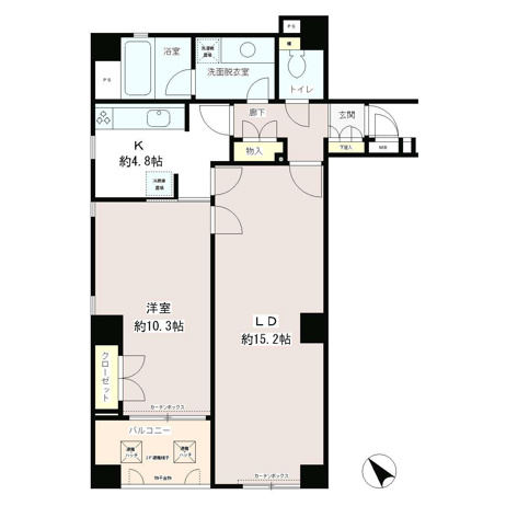 【間取り】 | フェアステージ広尾