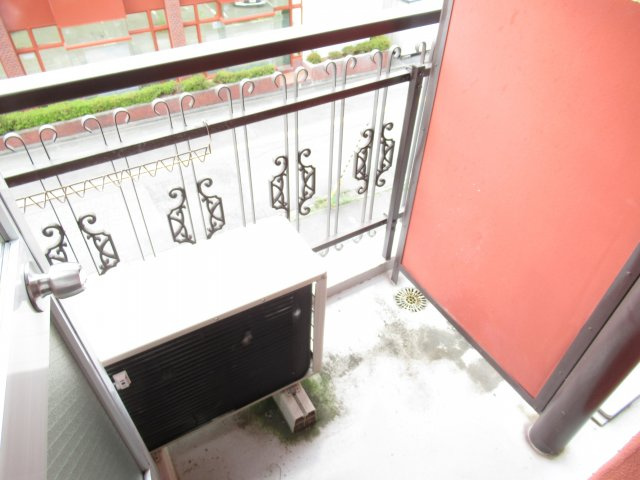 大原マンションのバルコニー