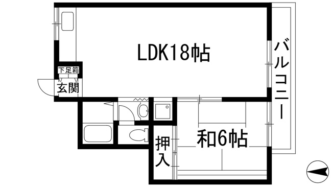 【間取り】 | 弥栄マンション