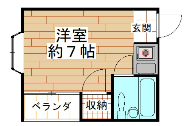 エストメゾン( 近畿大学 一人暮らし )の間取り