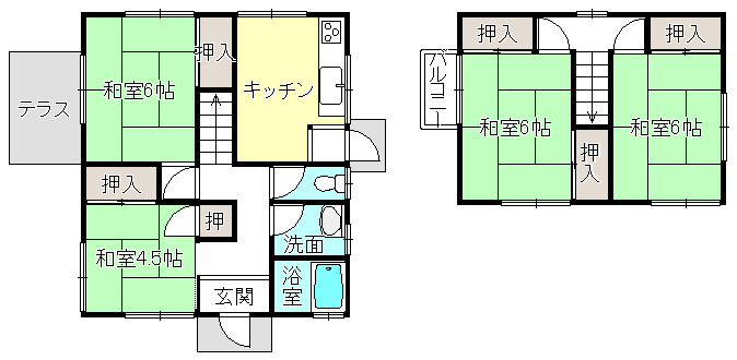 和歌山市松江北3丁目・中古戸建・17349