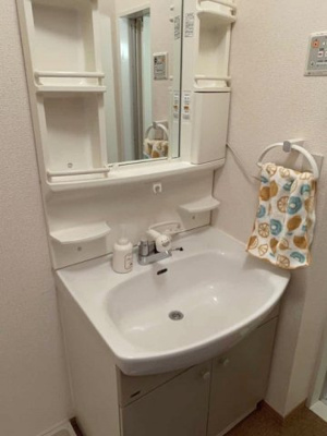 【独立洗面台】 | 清峯荘