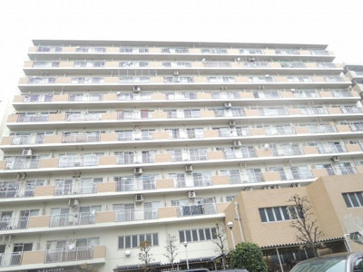 【外観】 | ローズハイツ東和多摩川 | 南向き・角部屋につき陽当り・通風良好