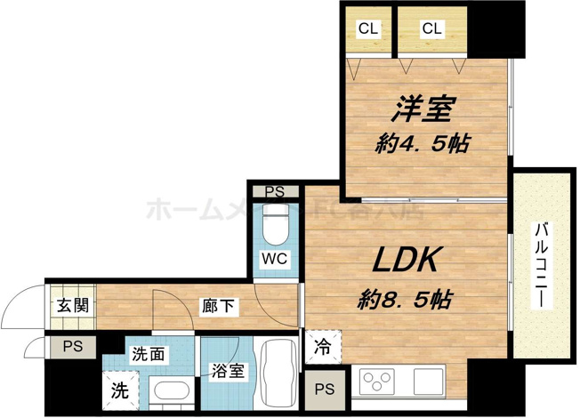 【間取り】 | ポローニア立花通り