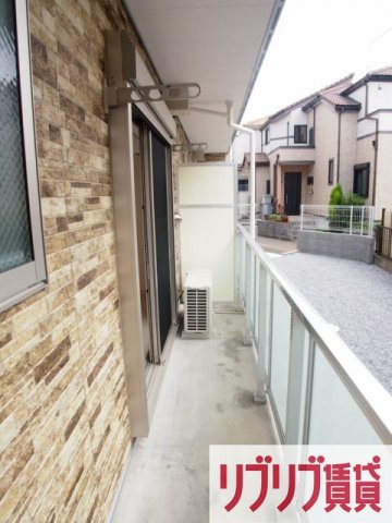 リブリ・アレイ浜野のバルコニー