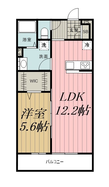 リブリ・アレイ浜野の間取り