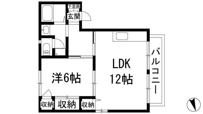 【間取り】 | シャレオ上大市