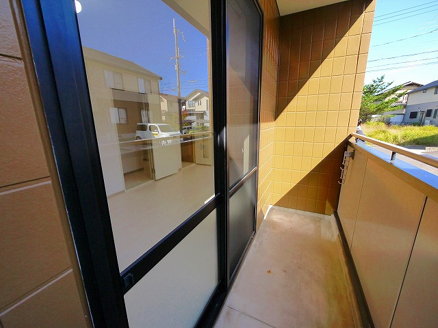 ウィステリアのバルコニー