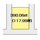 和歌山市汐見町3丁目・土地・56100の区画図