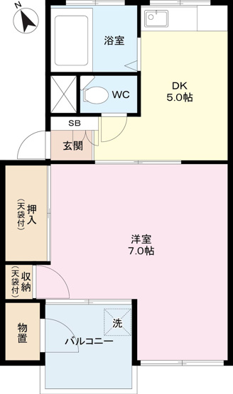 【間取り】 | 初台ハイツ