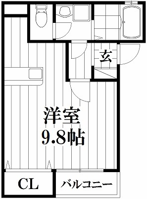 【間取り】 | サニーコートオオクボ