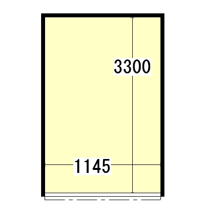 ＲＨマンションバイク置場の間取り
