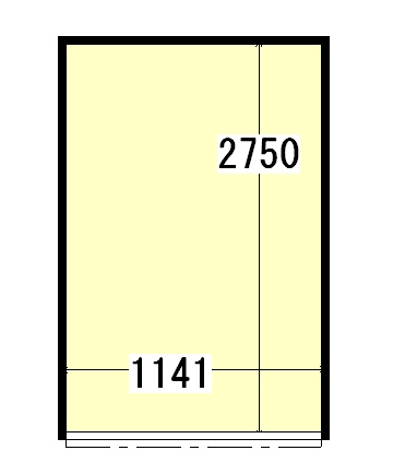 ＲＨマンションバイク置場の間取り