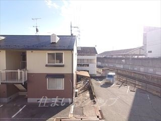 フォブール中原の展望|募集のお部屋（202号室）からの眺望です！