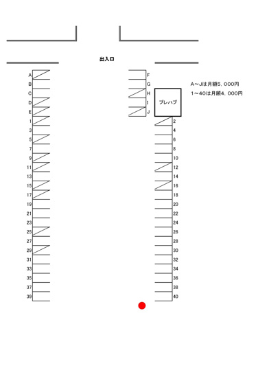 【間取り】 | 小通幸谷駐車場