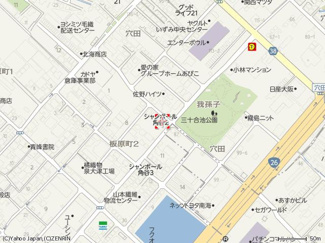 【地図】 | シャンボール角谷Ⅱ