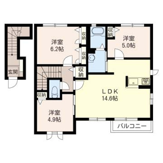 【間取り】 | 【シャーメゾン】トワルージュ