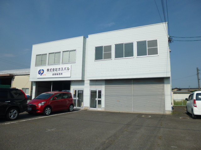 倉敷市吉岡の倉庫の外観