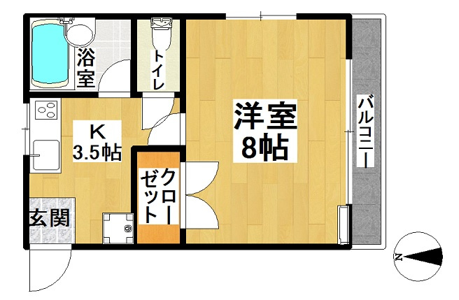 カサ・パンドールの間取り