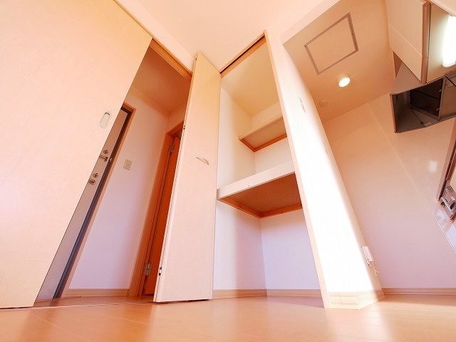 エイトキューブ　Ｂ棟の収納|ちょっとした収納スペースも充実しています