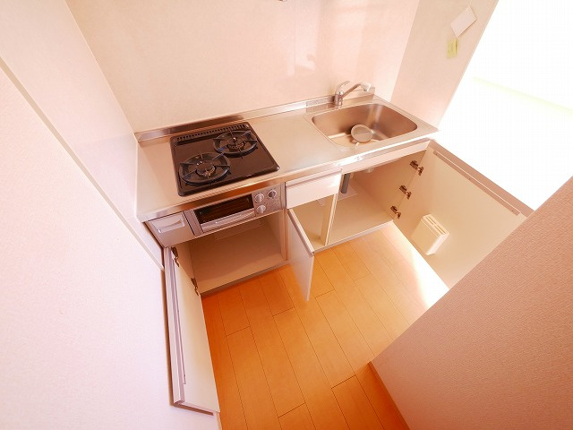 エイトキューブ　Ｂ棟のキッチン|キッチンでお料理をお楽しみください