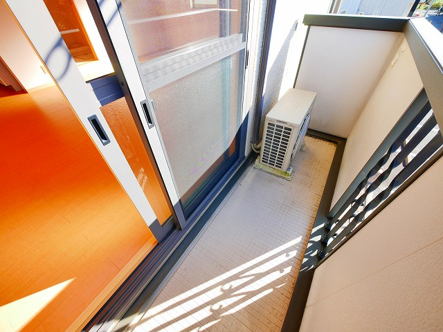 エイトキューブ　Ｂ棟のバルコニー|お洗濯にも便利なバルコニー付き