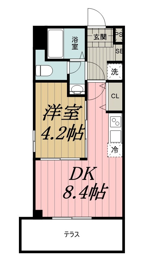 エクセレントコート千葉新宿の間取り