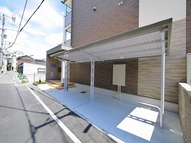 ベルオーブⅤのその他共用部分|駐輪場です
