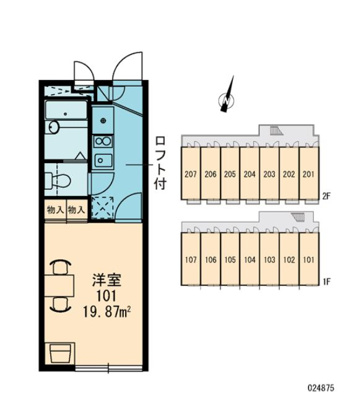 【区画図】 | エスポワールＫⅡ